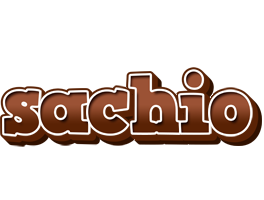 Sachio brownie logo