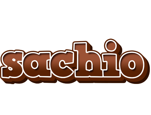 Sachio brownie logo