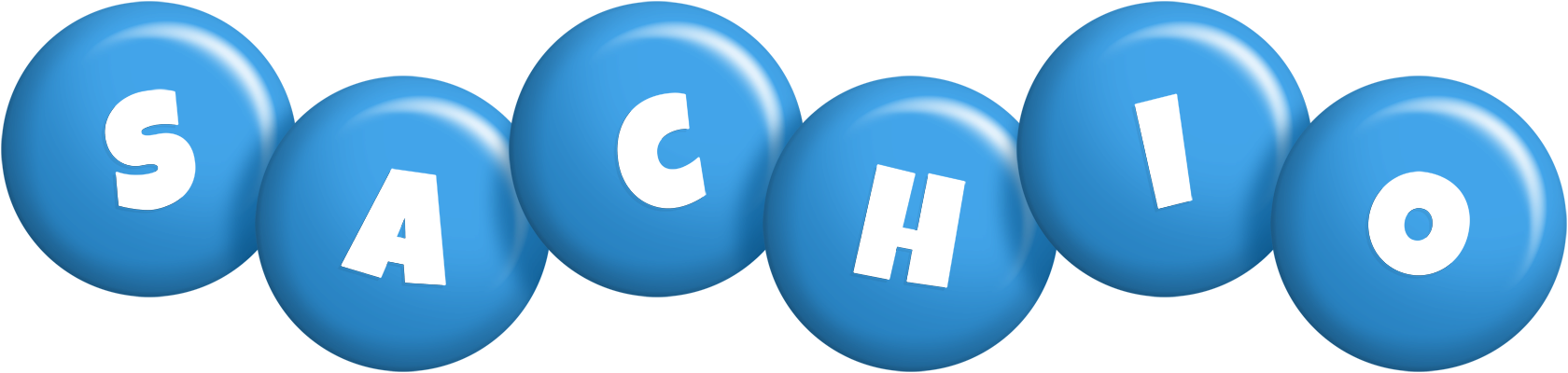 Sachio candy-blue logo
