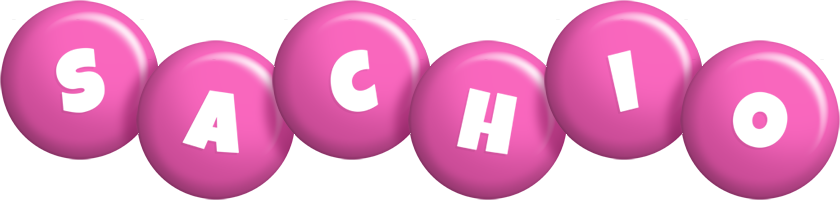 Sachio candy-pink logo