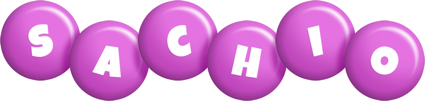 Sachio candy-purple logo