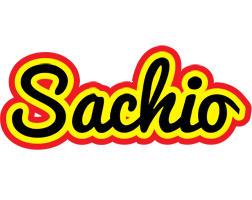 Sachio flaming logo