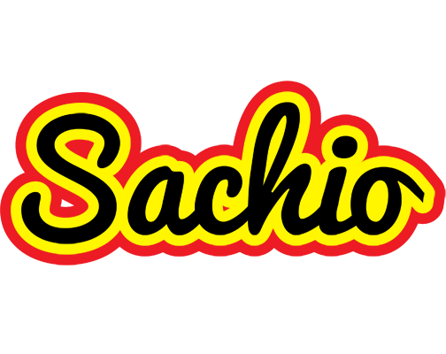Sachio flaming logo