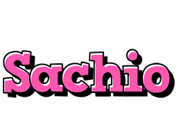 Sachio girlish logo