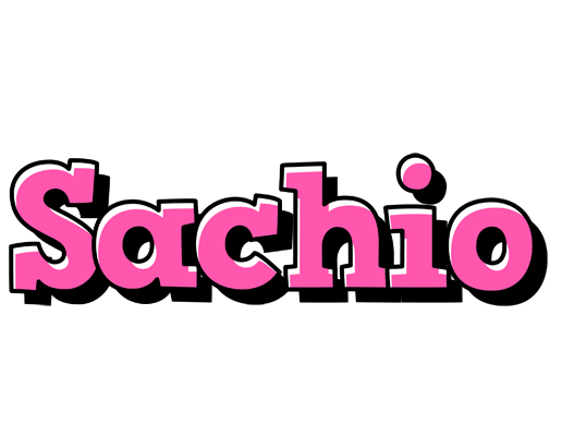 Sachio girlish logo