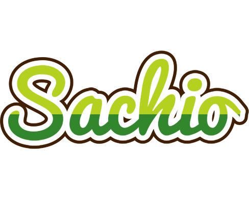 Sachio golfing logo