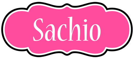 Sachio invitation logo