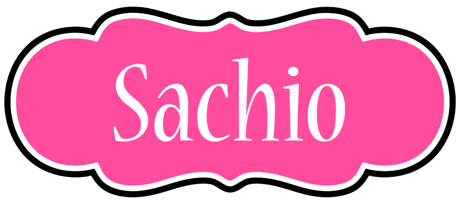 Sachio invitation logo