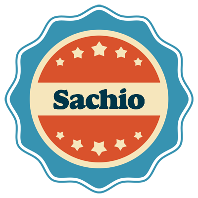 Sachio labels logo