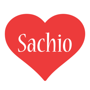 Sachio love logo