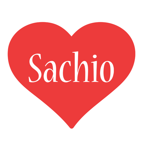 Sachio love logo