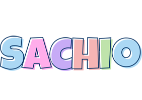 Sachio pastel logo