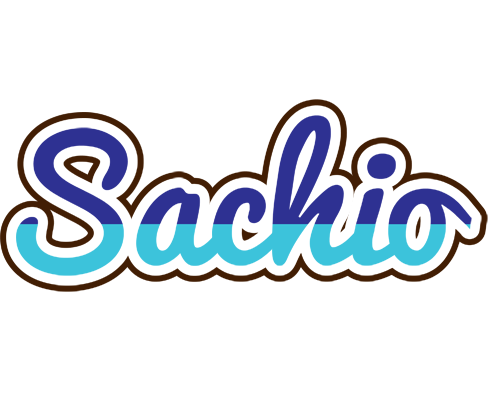 Sachio raining logo