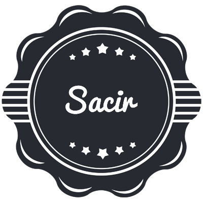 Sacir badge logo