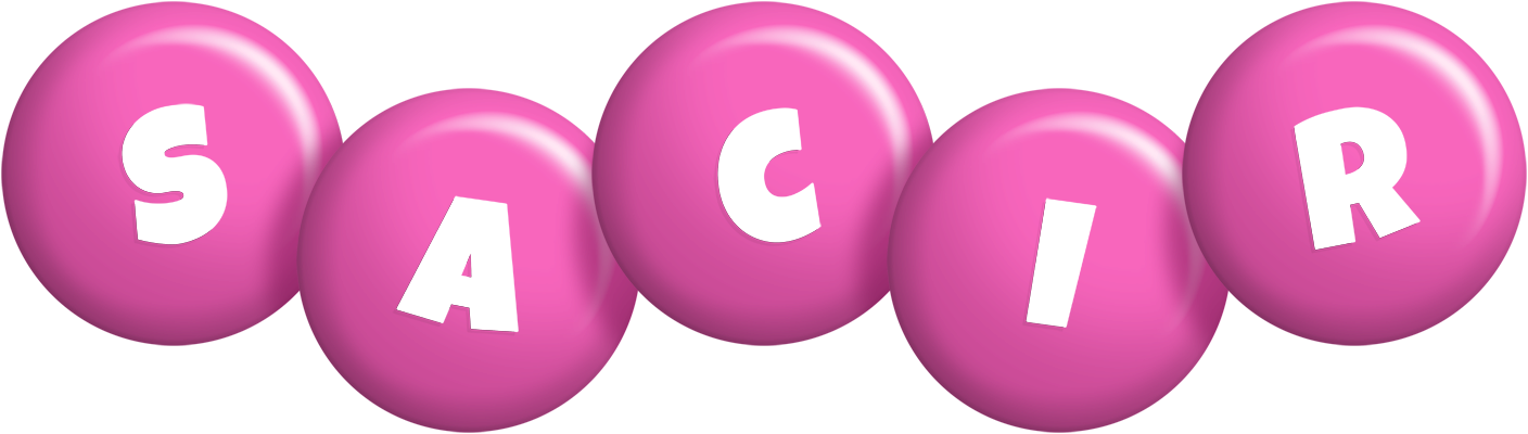 Sacir candy-pink logo