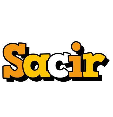 Sacir cartoon logo