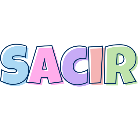 Sacir pastel logo