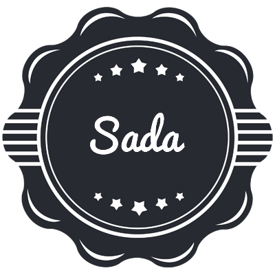 Sada badge logo