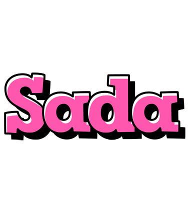 Sada girlish logo