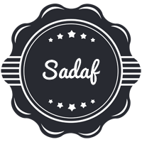 Sadaf badge logo