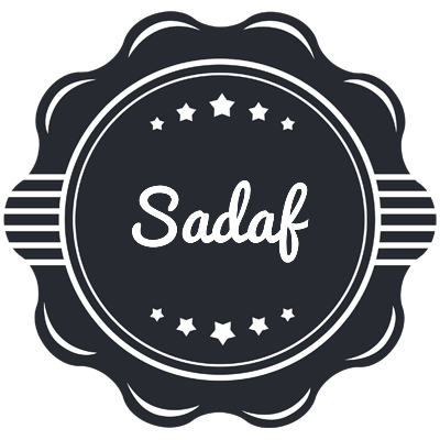 Sadaf badge logo