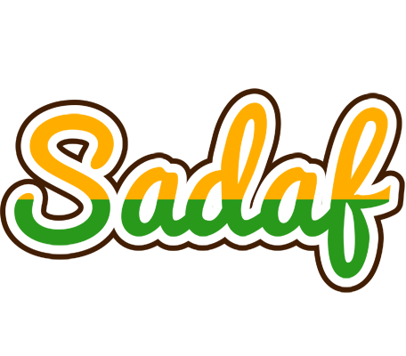 Sadaf banana logo