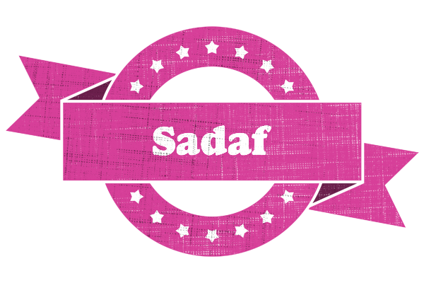Sadaf beauty logo