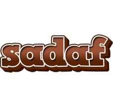 Sadaf brownie logo