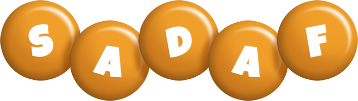 Sadaf candy-orange logo