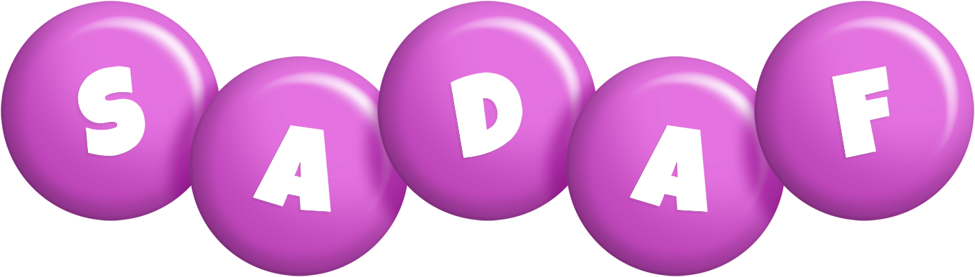 Sadaf candy-purple logo