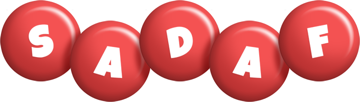 Sadaf candy-red logo