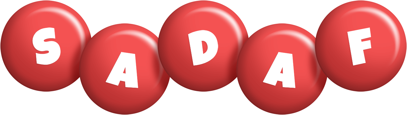 Sadaf candy-red logo