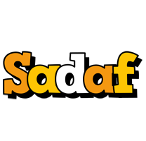 Sadaf cartoon logo