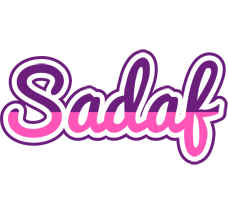 Sadaf cheerful logo