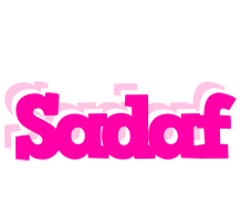 Sadaf dancing logo