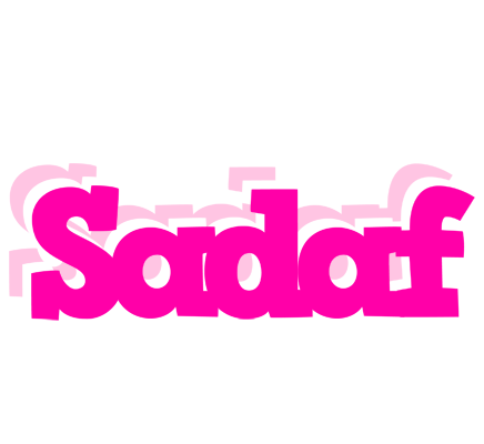 Sadaf dancing logo