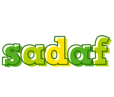 Sadaf juice logo