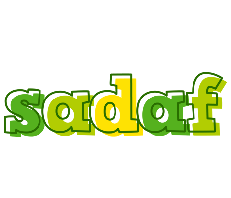 Sadaf juice logo