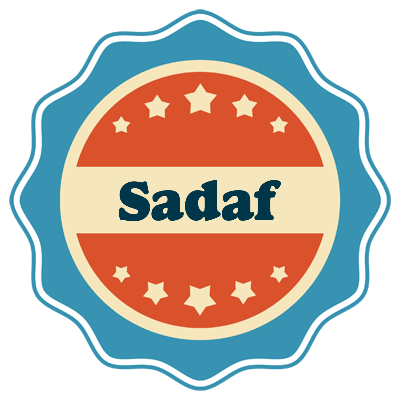 Sadaf labels logo
