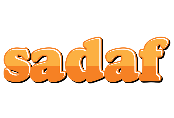 Sadaf orange logo