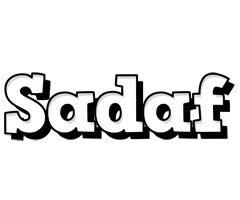 Sadaf snowing logo