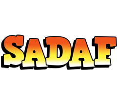 Sadaf sunset logo