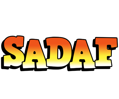 Sadaf sunset logo