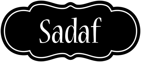 Sadaf welcome logo