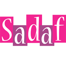 Sadaf whine logo