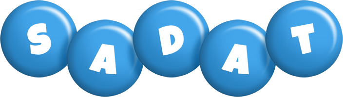 Sadat candy-blue logo