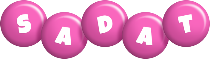Sadat candy-pink logo