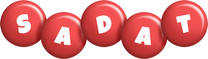 Sadat candy-red logo