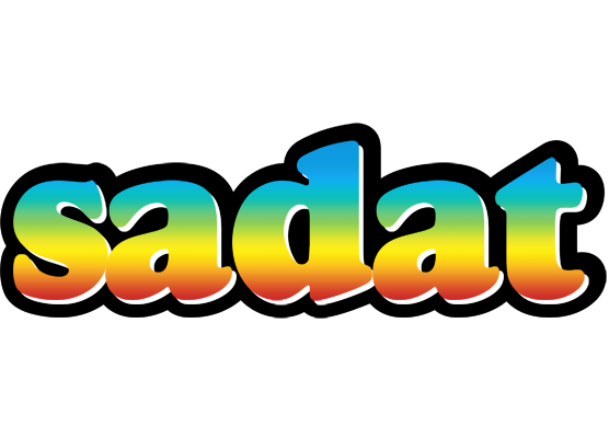 Sadat color logo