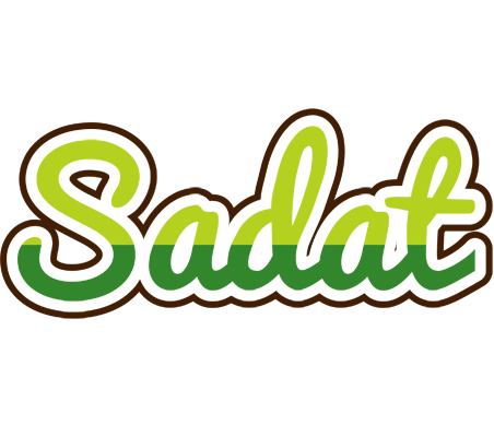 Sadat golfing logo